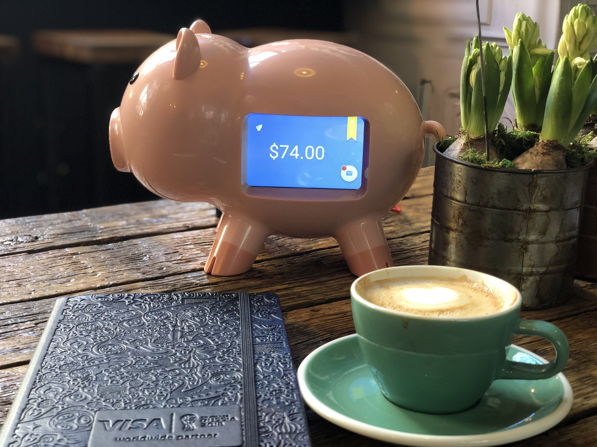 Digital piggy outlet bank